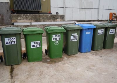 waste bins